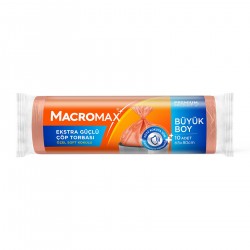 Macromax Extra Güçlü Çöp Torbası Büyük Boy 10'lu