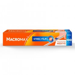 Macromax Streç Film 100 M Kesme Bıçağı Hediyeli Macromax Streç Film 100 M Kesme Bıçağı Hediyeli