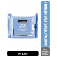 Neutrogena Deep Clean Makyaj Temizleme Mendili 25 adet Neutrogena Deep Clean Makyaj Temizleme Mendili 25 adet