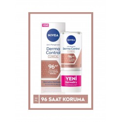 Nivea Kadın Roll-on Deodorant Derma Control Clinical 50 ml, 96 Saat Koruma, C Vitamini, Kararma Karşıtı Nivea Kadın Roll-on Deodorant Derma Control Clinical 50 ml, 96 Saat Koruma, C Vitamini, Kararma Karşıtı
