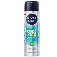 Nivea Men Cool Kick Fresh Sprey Deodorant 150ml Nivea Men Cool Kick Fresh Sprey Deodorant 150ml