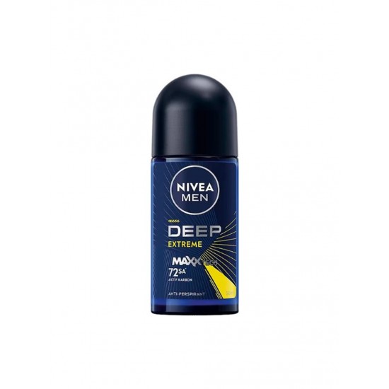 Nivea Men Deep Extreme - Roll-On Deodorant 50ML