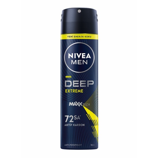 Nivea Men Deo Spray Deep Extreme 150 ml Nivea Men Deo Spray Deep Extreme 150 ml