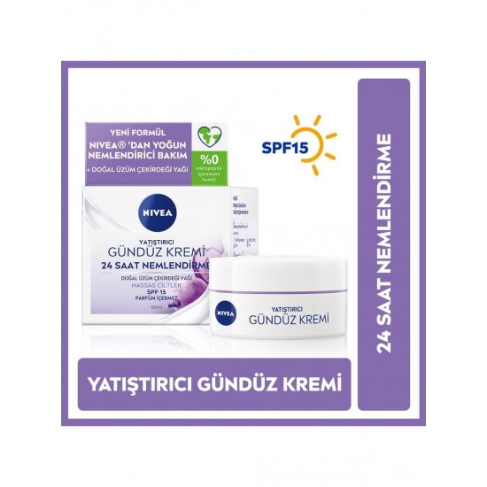 NIVEA GUNDUZ KREMI YATISTIRICI 50ML