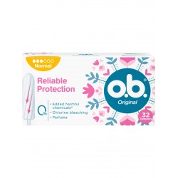 O.B. Original Normal Tampon 32'li Paket O.B. Original Normal Tampon 32'li Paket