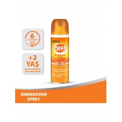 Off ! Sinekkovar Sprey 6 Saate Kadar Etki 100 ml Off ! Sinekkovar Sprey 6 Saate Kadar Etki 100 ml