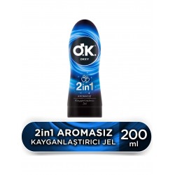 Okey 2in1 Aromasız Jel 200 Ml Okey 2in1 Aromasız Jel 200 Ml