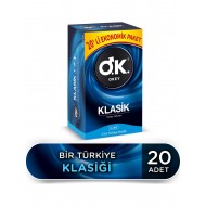 Okey Klasik Prezervatif Ekonomik 20'li Okey Klasik Prezervatif Ekonomik 20'li