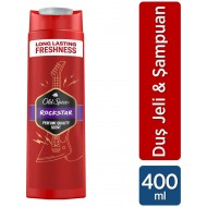 Old Spice Rockstar Erkek Duş Jeli ve Şampuan 400 ml Old Spice Rockstar Erkek Duş Jeli ve Şampuan 400 ml