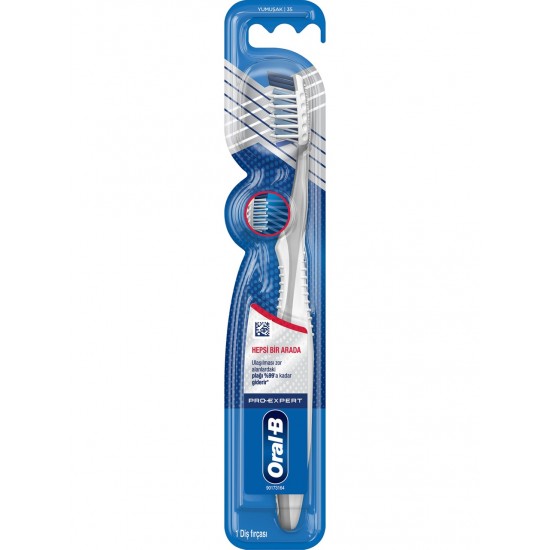 Oral-B Diş Fırçası Pro-Expert Hepsi Bir Arada 35 Yumuşak