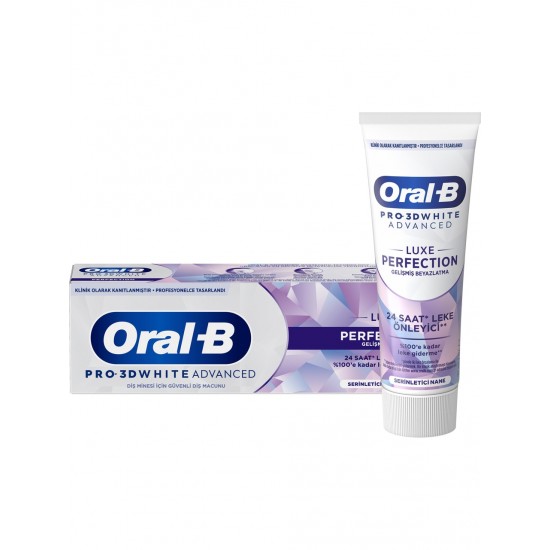 ORAL-B MACUN LUXE GELISMIS BEYAZLIK 75 ML ORAL-B MACUN LUXE GELISMIS BEYAZLIK 75 ML