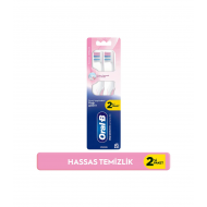 Oral-B Pro-Sensitive Advanced Hassas Temizlik Diş Fırçası Ekstra Yumuşak 1+1 Oral-B Pro-Sensitive Advanced Hassas Temizlik Diş Fırçası Ekstra Yumuşak 1+1