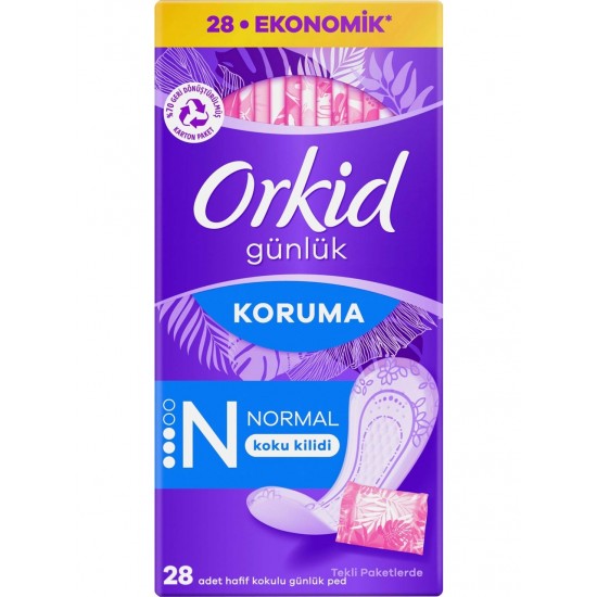 Orkid Günlük Koruma Günlük Ped Normal 28'li
