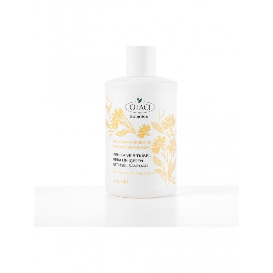 Otacı Botanics + Dolgunluk & Hacim Veren Bakım - Arnika ve Bitkisel Keratin İçeren Bitkisel Şampuan 375 ml Otacı Botanics + Dolgunluk & Hacim Veren Bakım - Arnika ve Bitkisel Keratin İçeren Bitkisel Şampuan 375 ml