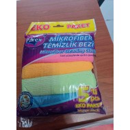 Parex Mikrofiber Temizlik Bezi Eko Paket 5li Parex Mikrofiber Temizlik Bezi Eko Paket 5li