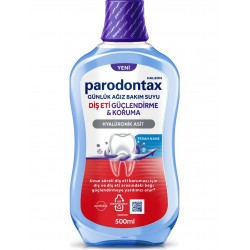 Parodontax Diş Eti Güçlendirme ve Koruma Hyalüronik Asitli Ağız Bakım Suyu Ferah Nane 500ML Parodontax Diş Eti Güçlendirme ve Koruma Hyalüronik Asitli Ağız Bakım Suyu Ferah Nane 500ML