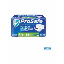 Prosafe tekstil Yüzeyli Belbantlı Medium ''m'' Hasta Bezi 30'lu Prosafe tekstil Yüzeyli Belbantlı Medium ''m'' Hasta Bezi 30'lu