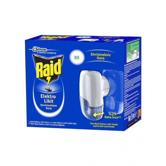 RAID LIKIT MAKINA 21 ML 30 GECE RAID LIKIT MAKINA 21 ML 30 GECE