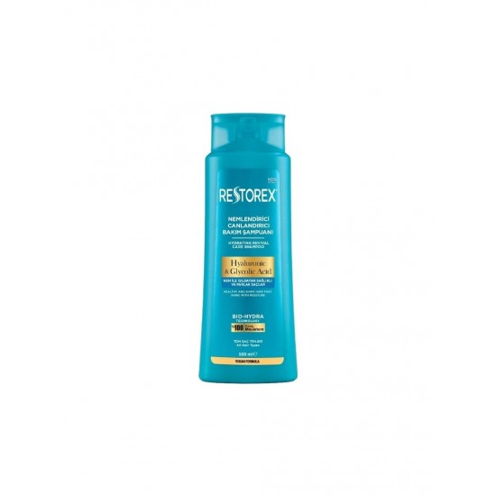 Restorex Şampuan Hyaluronic & Glycolic Acid 500 ml Restorex Şampuan Hyaluronic & Glycolic Acid 500 ml