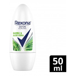 Rexona Üstün Koruma Kadın Roll On Deodorant Bambu & Aloe Vera 72 Saat Kesintisiz Koruma 50 Ml Rexona Üstün Koruma Kadın Roll On Deodorant Bambu & Aloe Vera 72 Saat Kesintisiz Koruma 50 Ml