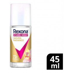Rexona Vitamin + Bright Kadın Roll On Deodorant Sakura Radiance 45 ml Rexona Vitamin + Bright Kadın Roll On Deodorant Sakura Radiance 45 ml