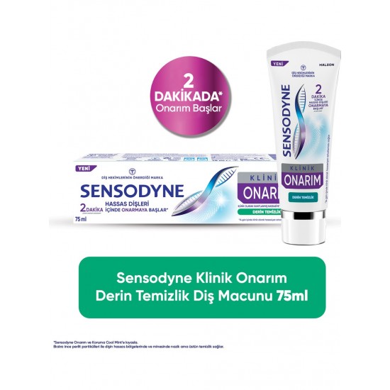 SENSODYNE KLINIK ONARIM DERIN TEMIZLIK 75 ML