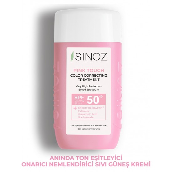 SINOZ SUN PINK TOUCH SPF50 50 ML SINOZ SUN PINK TOUCH SPF50 50 ML