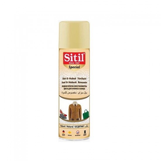 SITIL SPECIAL SPREY SUET VE NUBUK NATURAL 250 ML SITIL SPECIAL SPREY SUET VE NUBUK NATURAL 250 ML