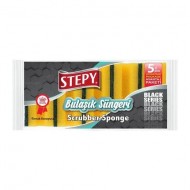 Stepy Bulaşık Süngeri 5li Oluklu Stepy Bulaşık Süngeri 5li Oluklu