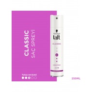 Taft Classic Ekstra Güçlü Saç Spreyi 250 ml Taft Classic Ekstra Güçlü Saç Spreyi 250 ml