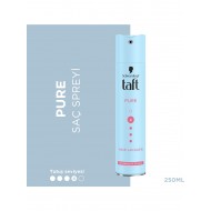 Taft Pure Silikonsuz & Parfümsüz Saç Spreyi 250 ml Taft Pure Silikonsuz & Parfümsüz Saç Spreyi 250 ml