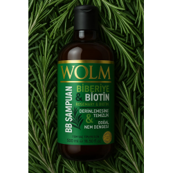 Wolm Şampuan Biberiye & Biotin 500 Ml Wolm Şampuan Biberiye & Biotin 500 Ml