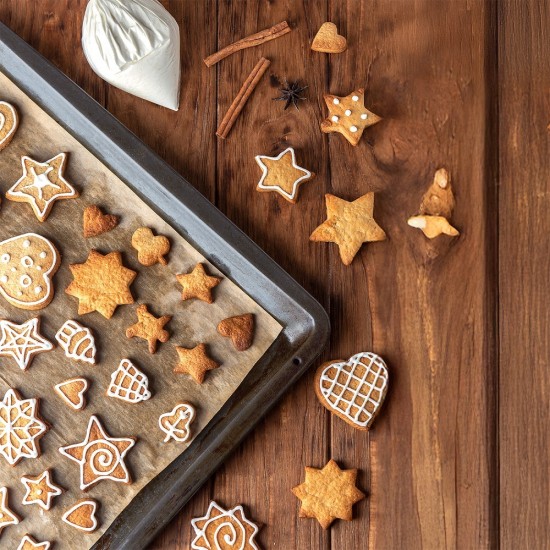 Roll- Up Kahverengi Yağlı Pişirme Kağıdı (Ağartılmamış) 37X50 Metre