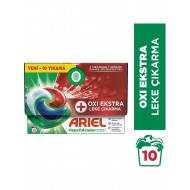 Ariel Hepsi1Arada PODS® Oxi Extra Leke Çıkarma Kapsül Çamaşır Deterjanı Beyazlar ve Renkliler 10 Yıkama