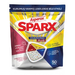 Asperox Sparx Diamond Plus Bulaşık Makinesi Kapsülü 50'li