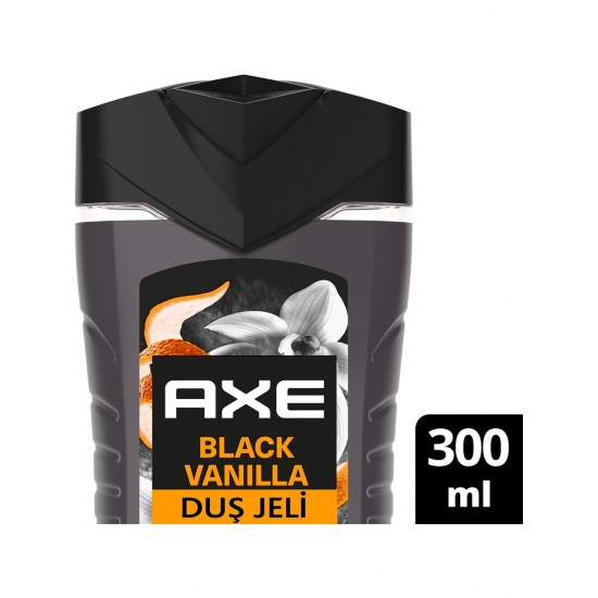 Axe Premium Collection Duş Jeli Black Vanilla 3 In 1 Vücut Saç Yüz 300 ml