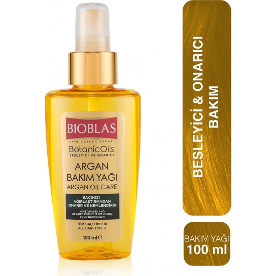 Bioblas Botanic Oils Argan Saç Bakım Yağı 100 ml Bioblas Botanic Oils Argan Saç Bakım Yağı 100 ml