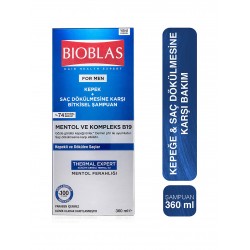 Bioblas Men Thermal Expert Kepek ve Saç Dökülmesine Karşı Şampuan 360 ml