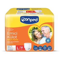 Canped Emici Külot Büyük (L) Boy 110-150 Cm 14 Lü