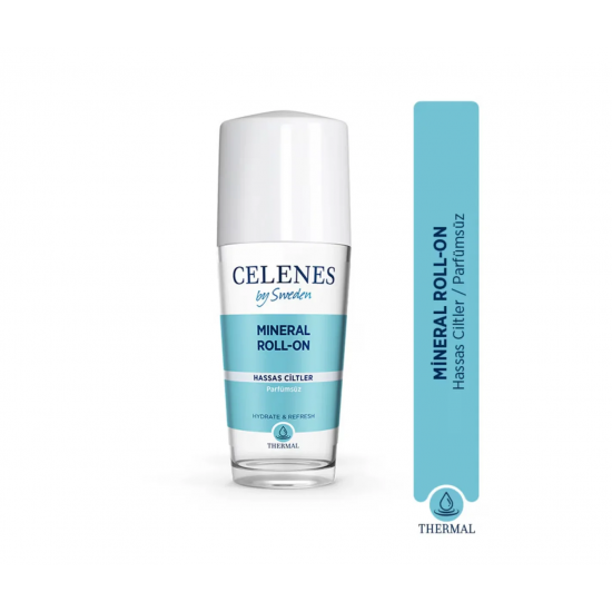 CELENES TERMAL MINERAL ROLLON HASSAS CILTLER 75 ML CELENES TERMAL MINERAL ROLLON HASSAS CILTLER 75 ML