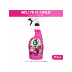 Cif Ultra Anında Etki Kir & Yağ Sökücü Sakura
