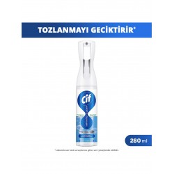 Cif Infinite Clean Doğal Probiyotikli Toz Tutmaz Sprey Tüm Yüzeyler İçin Lotus & Deniz Tuzu 280 ml Cif Infinite Clean Doğal Probiyotikli Toz Tutmaz Sprey Tüm Yüzeyler İçin Lotus & Deniz Tuzu 280 ml