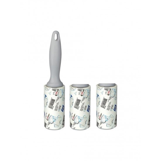 Cleyn Kedi Köpek Saç Kıl Tüy Toplayıcı Rulo, 1 Rulo 2 Yedek Her Biri 60 Yaprak