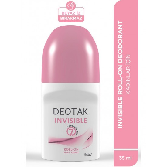 Deotak Kadın Deodorant Roll-On Invisible 35 ml Deotak Kadın Deodorant Roll-On Invisible 35 ml