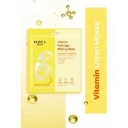 Dermal Vitamin Hydrojel Şeffaflaşan Kore Yüz Maskesi Nemlendirici Eriyen Maske 34 gr. Dermal Vitamin Hydrojel Şeffaflaşan Kore Yüz Maskesi Nemlendirici Eriyen Maske 34 gr.