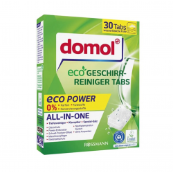 Domol Bulaşık Makinesi Tableti Eco Folyosuz 30'lu Domol Bulaşık Makinesi Tableti Eco Folyosuz 30'lu