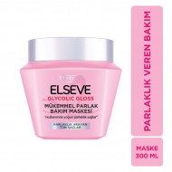 Elseve Glycolic Gloss Mükemmel Parlaklık Veren Saç Bakım Maskesi 300ml