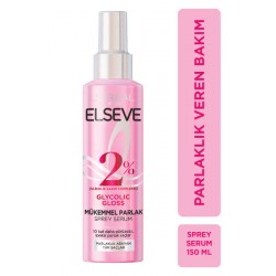 Elseve Glycolic Gloss Mükemmel Parlaklık Veren Saç Bakım Sprey Serumu 150ml Elseve Glycolic Gloss Mükemmel Parlaklık Veren Saç Bakım Sprey Serumu 150ml