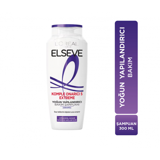 Elseve Şampuan Komple Onarıcı 5 Extreme 300 ml Elseve Şampuan Komple Onarıcı 5 Extreme 300 ml