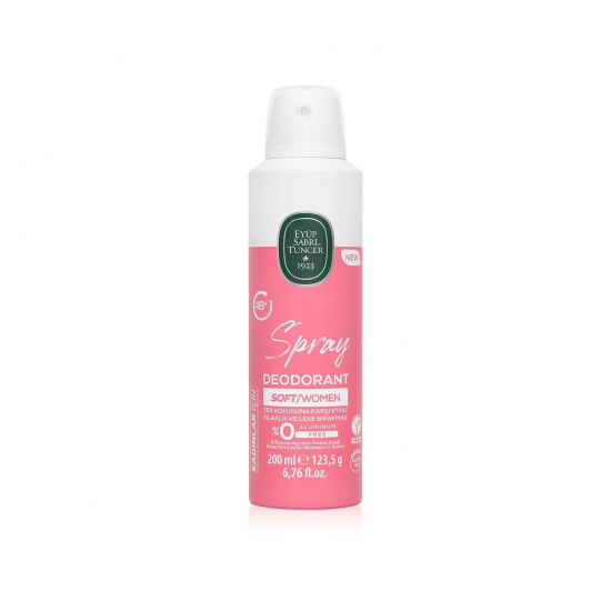 Eyüp Sabri TuncerSoft - Kadın Sprey Deodorant 200 ml